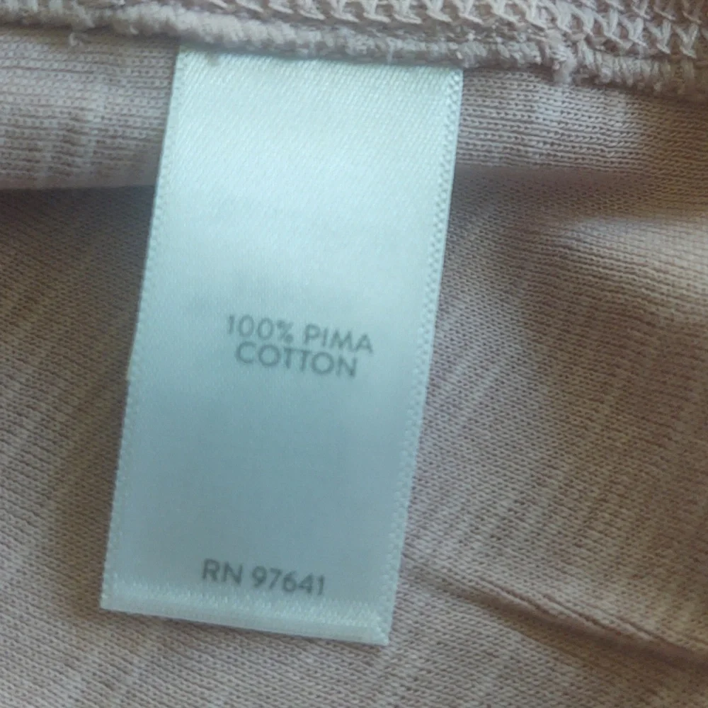 JJILL XL PIMA cotton Rose tunic - Picture 6 of 8